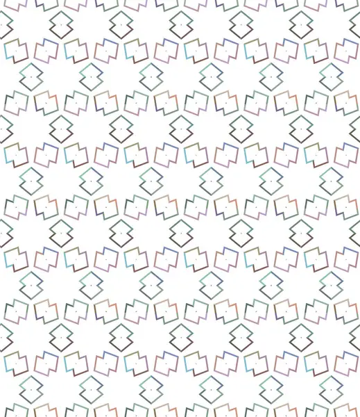 Nahtloses Vektormuster im geometrischen ornamentalen Stil — Stockvektor