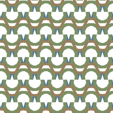 Modern geometrik vektör tasarımı, kusursuz desen çizimi