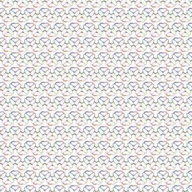 soyut kaleydoskop kumaş dikişsiz arkaplan, vektör illüstrasyonu 