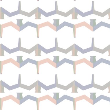 geometrik süsleme biçiminde kusursuz vektör deseni