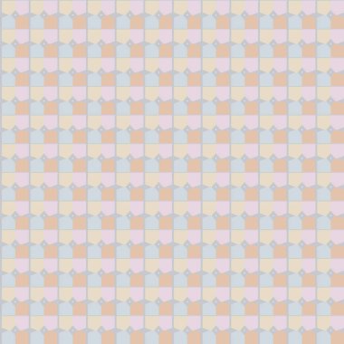 Modern geometrik vektör tasarımı, kusursuz desen çizimi