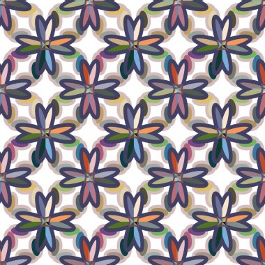 Soyut geometrik şablonun vektör çizimi