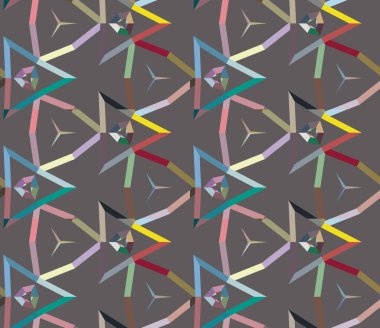 geometrik süsleme tarzında soyut arkaplan dokusu, pürüzsüz tasarım deseni