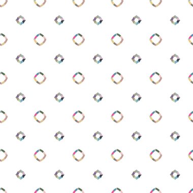 Modern geometrik vektör tasarımı, kusursuz desen çizimi