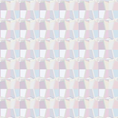 soyut kaleydoskop kumaş dikişsiz arkaplan, vektör illüstrasyonu 