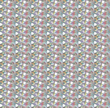 Modern geometrik vektör tasarımı, kusursuz desen çizimi