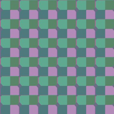 Modern geometrik vektör tasarımı, kusursuz desen çizimi