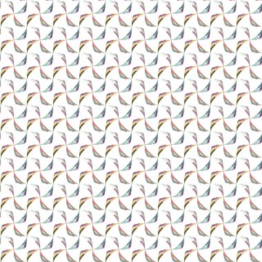 geometrik süsleme biçiminde kusursuz vektör deseni