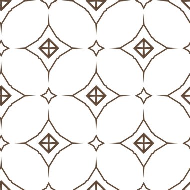 Modern geometrik vektör tasarımı, kusursuz desen çizimi