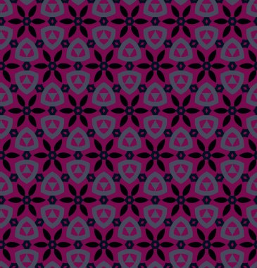 Soyut geometrik şablonun vektör çizimi