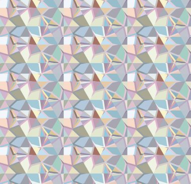 Soyut geometrik şablonun vektör çizimi