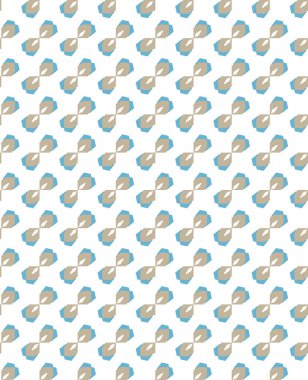 Modern geometrik vektör tasarımı, kusursuz desen çizimi