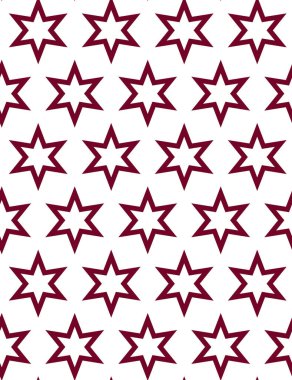 Modern geometrik vektör tasarımı, kusursuz desen çizimi