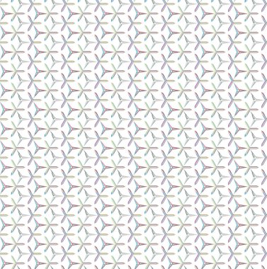 Modern geometrik vektör tasarımı, kusursuz desen çizimi