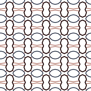 Soyut geometrik şablonun vektör çizimi