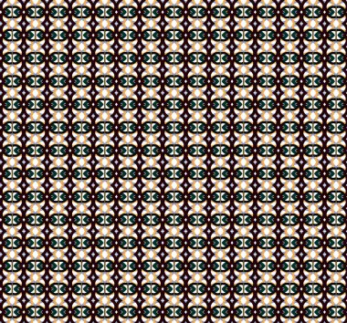 Geometrik şekilli kusursuz desen vektör çizimi