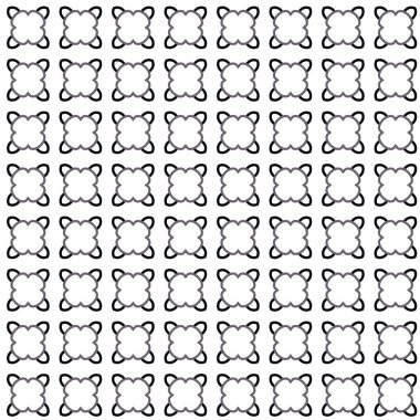 Geometrik şekilli kusursuz desen vektör çizimi