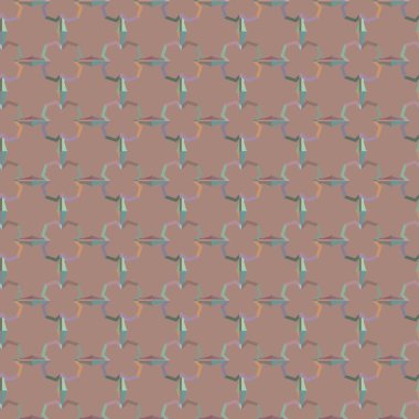 Modern geometrik vektör tasarımı, kusursuz desen çizimi