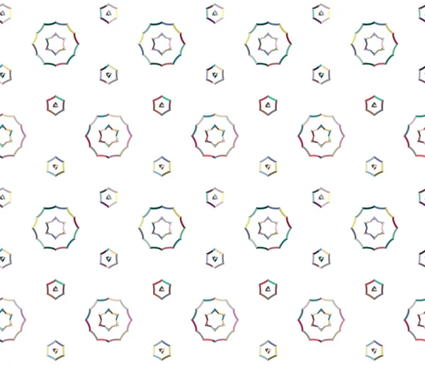 Sfondo Modello Senza Soluzione Continuità Illustrazione Astratta — Vettoriale Stock