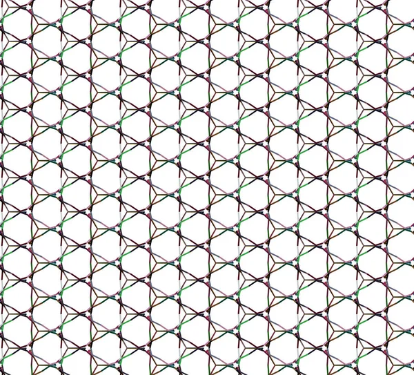 Design Vetorial Geométrico Moderno Ilustração Padrão Sem Costura — Vetor de Stock