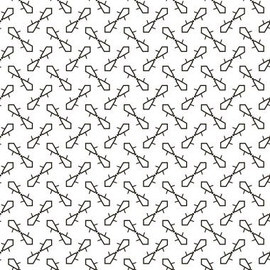 Modern geometrik vektör tasarımı, kusursuz desen çizimi