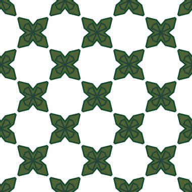 Modern geometrik vektör tasarımı, kusursuz desen çizimi