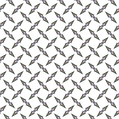 Modern geometrik vektör tasarımı, kusursuz desen çizimi