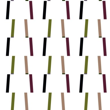 Modern geometrik vektör tasarımı, kusursuz desen çizimi