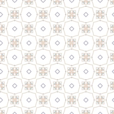 Modern geometrik vektör tasarımı, kusursuz desen çizimi