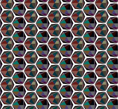 Kusursuz desen arkaplanı, soyut illüstrasyon 