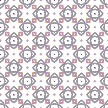 Modern geometrik vektör tasarımı, kusursuz desen çizimi