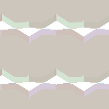 Modern geometrik vektör tasarımı, kusursuz desen çizimi