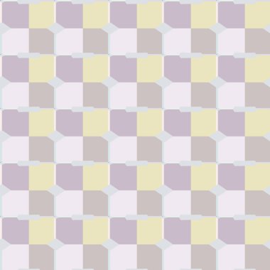 Modern geometrik vektör tasarımı, kusursuz desen çizimi