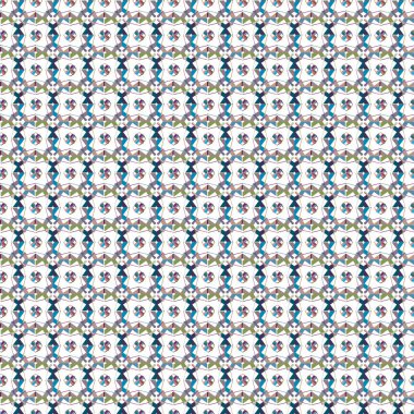 Modern geometrik vektör tasarımı, kusursuz desen çizimi