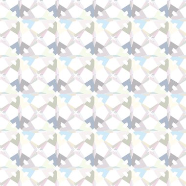 geometrik süsleme biçiminde kusursuz vektör deseni