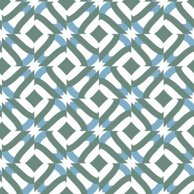 Modern geometrik vektör tasarımı, kusursuz desen çizimi