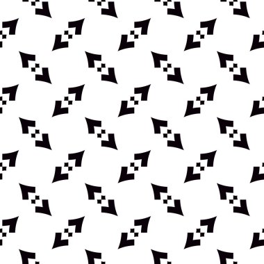 Modern geometrik vektör tasarımı, kusursuz desen çizimi