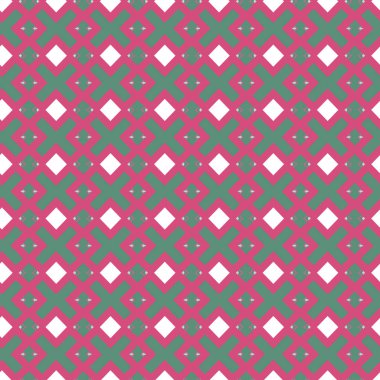 Modern geometrik vektör tasarımı, kusursuz desen çizimi