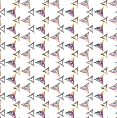 Modern geometrik vektör tasarımı, kusursuz desen çizimi