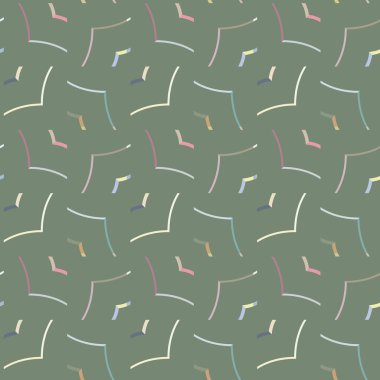 Modern geometrik vektör tasarımı, kusursuz desen çizimi