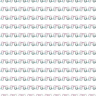 Modern geometrik vektör tasarımı, kusursuz desen çizimi