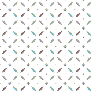 Modern geometrik vektör tasarımı, kusursuz desen çizimi