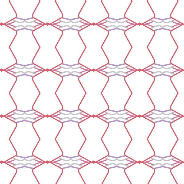 Modern Geometrik Vektör Tasarımı Kusursuz Desen Çizimi — Stok Vektör