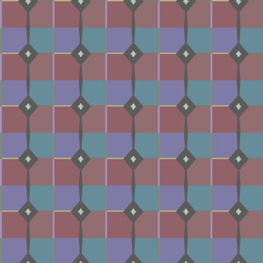 Soyut geometrik şablonun vektör çizimi