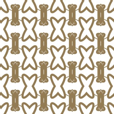 Kusursuz geometrik süslemeli vektör deseni