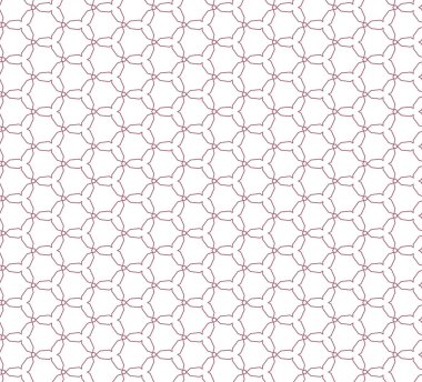 Modern geometrik vektör tasarımı, kusursuz desen çizimi