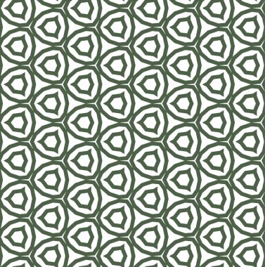 Modern geometrik vektör tasarımı, kusursuz desen çizimi