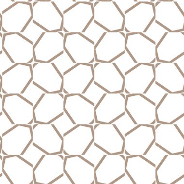 Kusursuz geometrik süslemeli vektör deseni