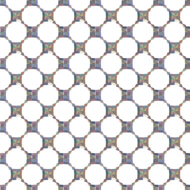 Modern geometrik vektör tasarımı, kusursuz desen çizimi