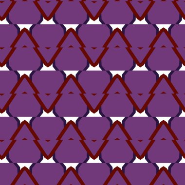 Modern geometrik vektör tasarımı, kusursuz desen çizimi